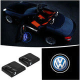 2pcs Volkswagen VW Wireless Car Welcome Door Laser Projection LED Light