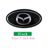 Mazda Elliptical Metal Car Window Sticker Emblem Badge Decal