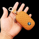 BMW PU Leather Car Key Wallet Key Case Cover Bag