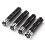 4pcs/set Mercedes Benz AMG Barbus Lorinser Carlsson Logo Car Door Bolt Lock Pins Gate Lock Screws