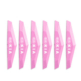 6pcs KIA TPU Car Door Anti-collision Protective Stickers Bumper Strip Decal