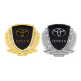 Toyota Metal Diamond Car Rear Sticker Auto Window Emblem Badge Decal