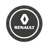 2pcs/set Renault PVC Car Water Coaster Cup Mat