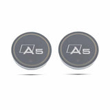 2pcs Audi A1 A2 A3 A4 Q1 Q2 Q3 Q4 S4 S5 S6 S7 Logo Car Water Coasters 7-color LED Light Cup Mat Holder