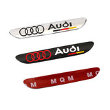 1PC Audi Allroad Sline Logo Metal Car Sticker Badge Decal