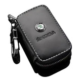 Skoda PU Leather Car Key Bag Key Case