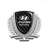 Hyundai Metal Diamond Car Rear Sticker Trunk Emblem Badge Decal