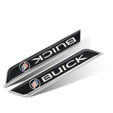 2pcs Buick Logo Car Fender Side Sticker Decal Emblem Badge
