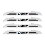 4pcs BMW Car Door Bumper Strip Anti-collision Protection Sticker