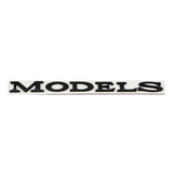 Tesla Model3 Letter Metal Car Rear Sticker Decal Emblem Badge