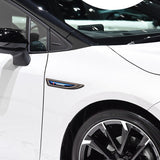 2pcs SAAB Metal Car Side Fender Emblem Sticker Decal