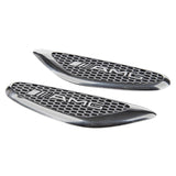 2pcs Mercedes Benz AMG Logo Metal Car Side Fender Sticker Emblem Badge