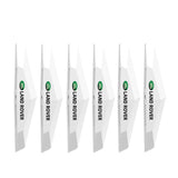 6pcs Land Rover TPU Car Door Anti-collision Protective Stickers Bumper Strip Decal