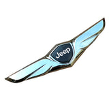 Jeep Metal Wings Car Front Hood Sticker Emblem Badge Decal