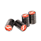 4pcs/set Nissan Nismo Z Logo Car Air Valve Stem Caps Auto Tyre Valve Covers