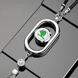 Skoda Metal Exquisite Car Interior Hanging Pendant