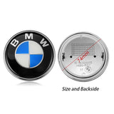 1PC 74mm BMW Logo Car Rear Emblem Badge Decal