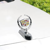 Cadillac Angle Wings Metal Car Front Hood Bonnet Sticker Emblem Badge