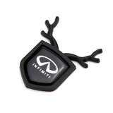 Infiniti ABS Deer Car Rear Sticker Shield Trunk Emblem Badge Decal