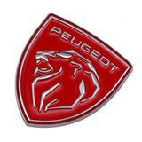 Peugeot Lion Head Logo Metal Car Rear Sticker Decal Auto Body Emblem Badge
