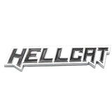 Dodge Hellcat Metal Car Trunk Sticker Front Grille Emblem Badge