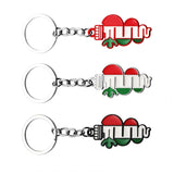 Alfa Romeo Snake Logo Metal Car Key Rings Keychain Pendant