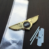 Audi Angle Wings Metal Car Front Center Sticker Grille Emblem