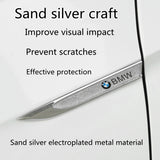 2pcs BMW M Power Logo Metal Car Side Fender Sticker Emblem Badge