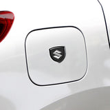 2pcs 39x39mm Suzuki Shield Metal Car Window Sticker Emblem Badge Decal