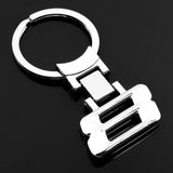 BMW Number 1 3 4 5 6 7 8 X1 X3 X4 X5 X6 Z4 Metal Car Keychain Key Ring Holder