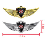 Toyota TRD Logo 3D Metal Wing Car Emblem Sticker Badge Decal