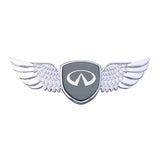 Infiniti Logo Metal Wings Car Front Hood Bonnet Center Sticker Emblem