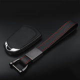 Audi Sline PU Leather Car Logo Keychain