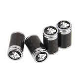 4pcs/set Holden Logo Carbon Fiber Car Air Valve Stem Cap Auto Tyre Valve Covers