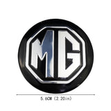 56mm MG Car Wheel Center Hub Cap Sticker Decal