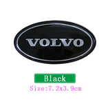 Volvo Elliptical Metal Car Window Sticker Emblem Badge Decal