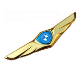 BMW Logo Metal Wings Car Front Hood Bonnet Center Sticker Emblem