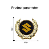 Suzuki Metal Car Rear Sticker Trunk Emblem Badge Decal