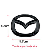 5.7x4.5cm Mazda ABS Car Steering Wheel Sticker Emblem Badge Decal