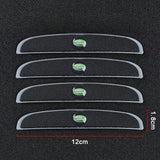 4pcs/set Land Rover Car Door Mirror Side Anti Collision Sticker Bumper Strips