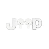Jeep Skull Metal Car Rear Sticker Auto Body Side Emblem Badge