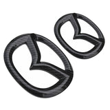 Mazda Axela Atenza CX4 CX5 CX-5 ABS Car Front Emblem Badge Rear Sticker Decal