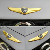 Opel Metal Wings Car Front Hood Sticker Emblem Badge Decal