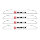 4pcs Honda Car Door Bumper Strip Anti-collision Protection Sticker