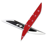2pcs Volkswagen GTI Rline Logo Metal Car Sider Fender Sticker Emblem Badge