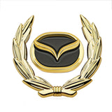 Mazda Wheat Metal Car Window Sticker Emblem Badge Decal