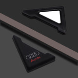 2PCS Audi Sline Car Door Corner Edge Cover Anti-Scratch Protective Sticker