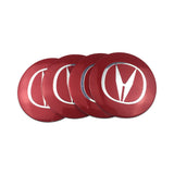56mm Acura Car Wheel Center Hub Cap Sticker Decal