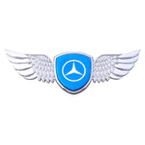Mercedes Benz Logo Metal Wings Car Front Hood Bonnet Center Sticker Emblem
