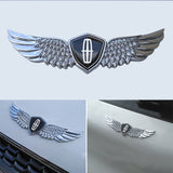 Lincoln Logo Metal Wings Car Front Hood Bonnet Center Sticker Emblem